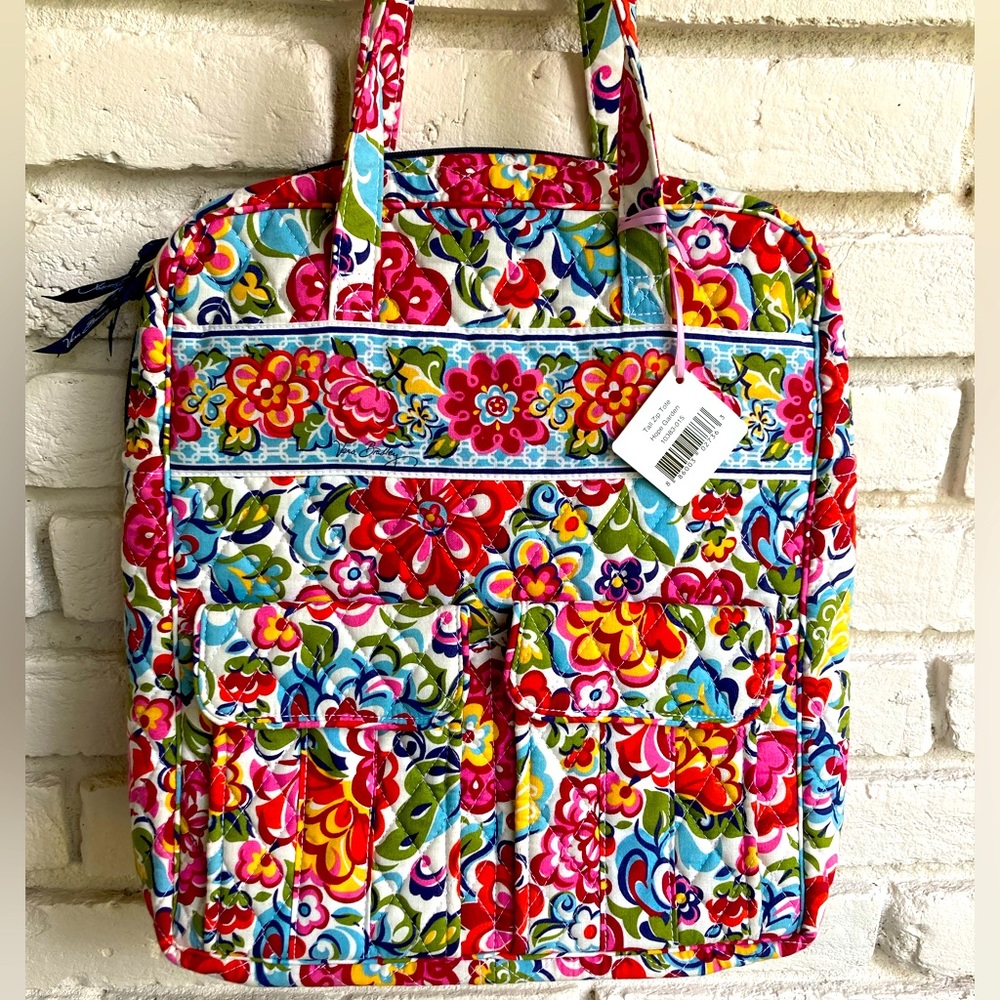 Vera Bradley Hope Garden Shoulder Tote Organizer Bag Purse
